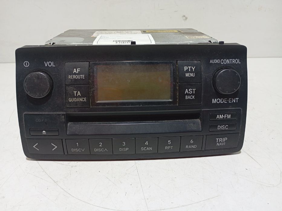 Rádio / auto-rádio TOYOTA Corolla Hatchback (_E12_)