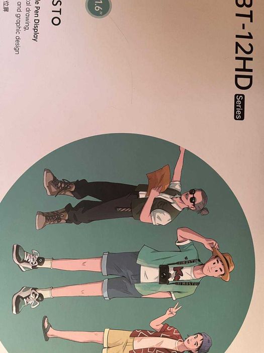 Графічний планшет BOSTO BT-12HD-A + Norton 360 Deluxe