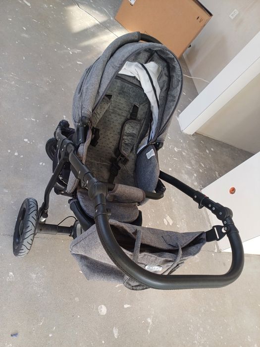 Wozek 3w1 szary kolor