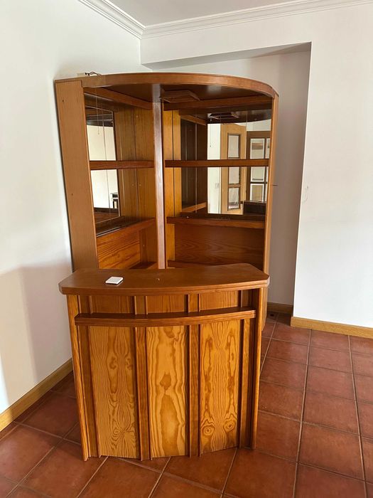 Bar de canto para sala