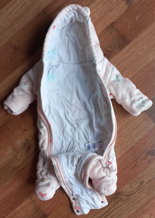 Дитячий демисезонний флісовий комбінезон M&S(new born baby)
