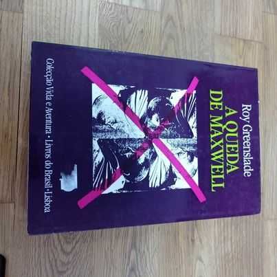 vendo livro A queda de maxwell