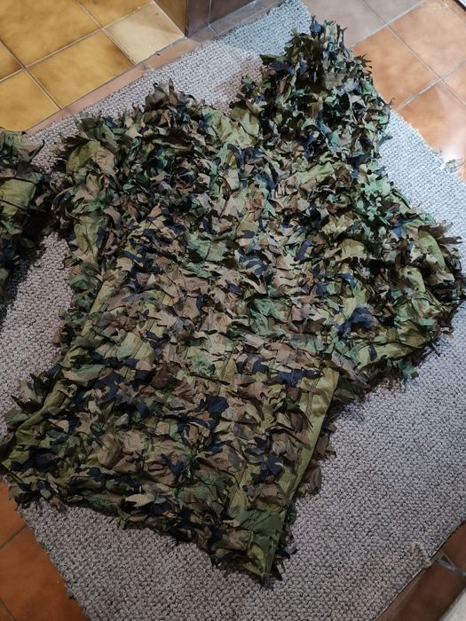 Zestaw maskujący Helikon-Tex Leaf Ghillie Set US Woodland 3D ASG NOWY