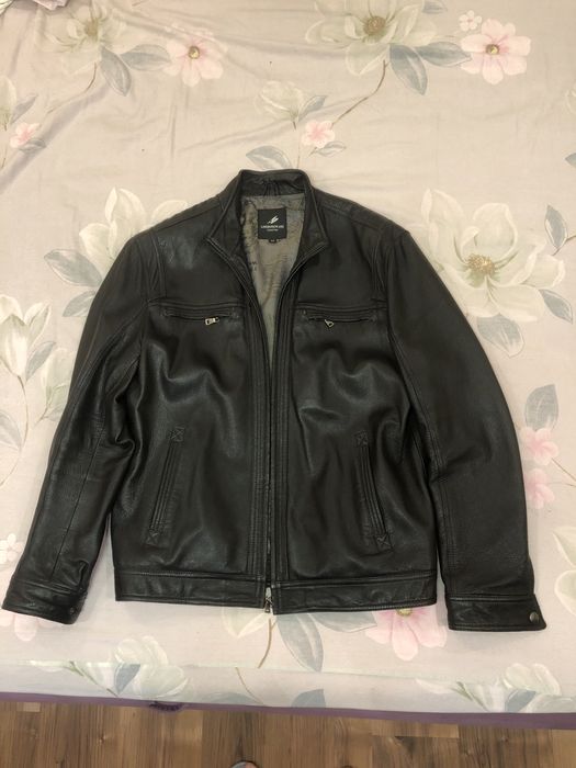 Куртка чоловіча шкіряна