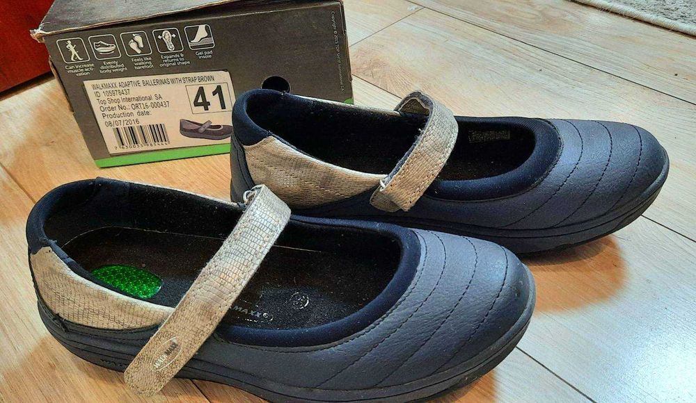 Туфлі ортопедичні жіночі на липучці Walkmaxx, наш 38 р-р (24,5 см) б/в