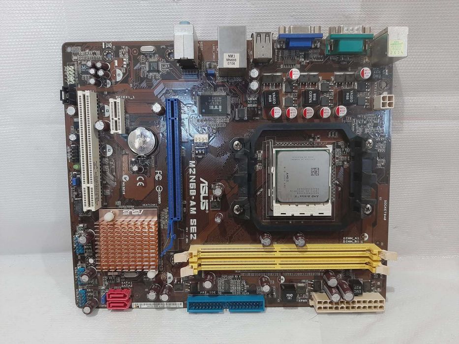 Płyta główna Asus m2n68-am se2 + Cpu + Ram