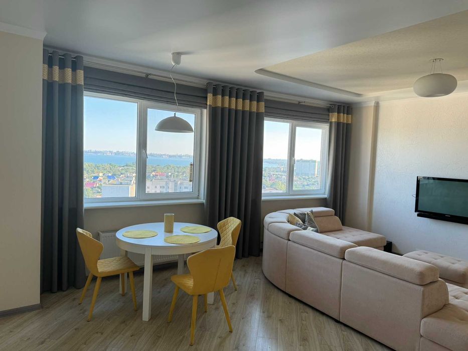 Пентхаус 3к Гранд Парк Вид на Море Панорама Премиум Ремонт Котовского