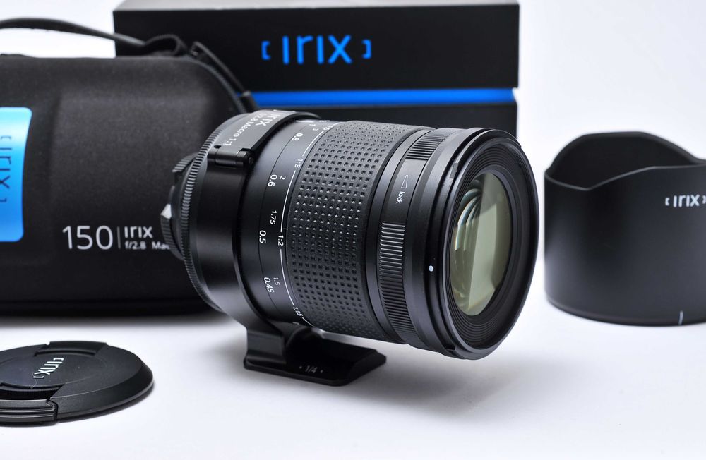 Irix 150mm Macro 2.8 para Nikon F fulframe, funciona em Z (com adaptador)