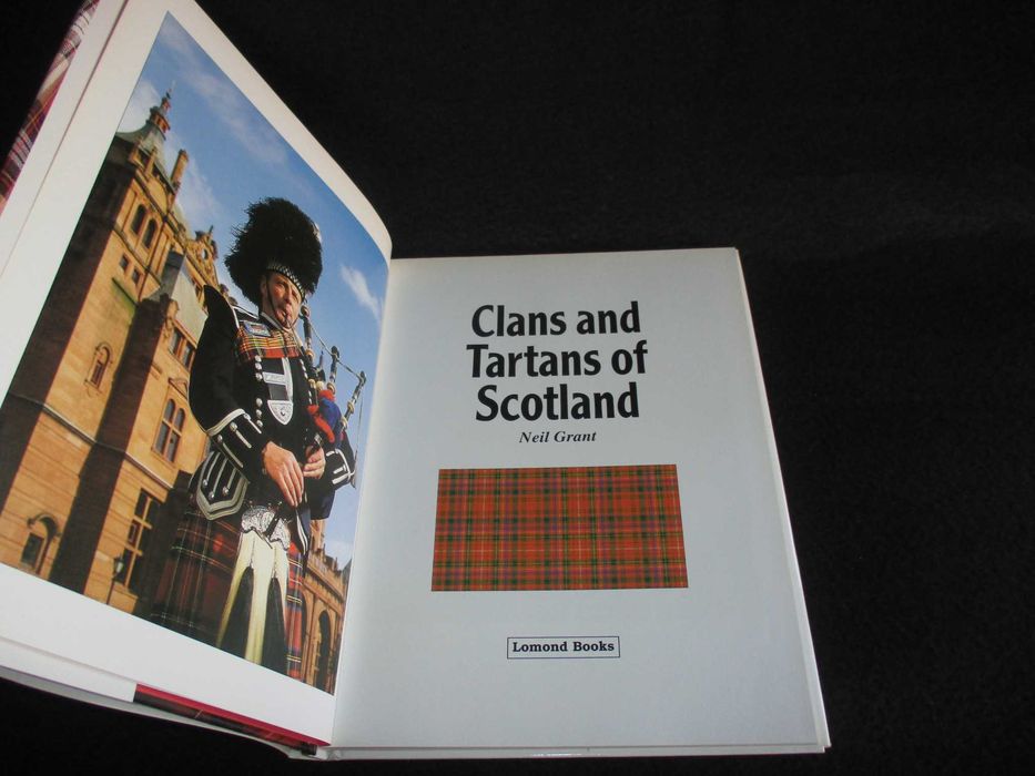 Livro Clans and Tartans of Scotland Neil Grant