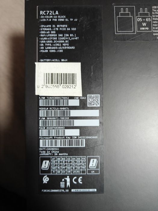 ASUS ROG Ally X - Gwarancja do 10.2027