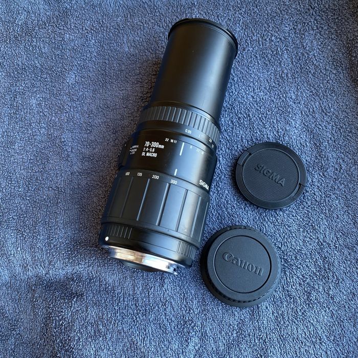Обьектив Sigma 70-300m 1:4-5.6 dl macro