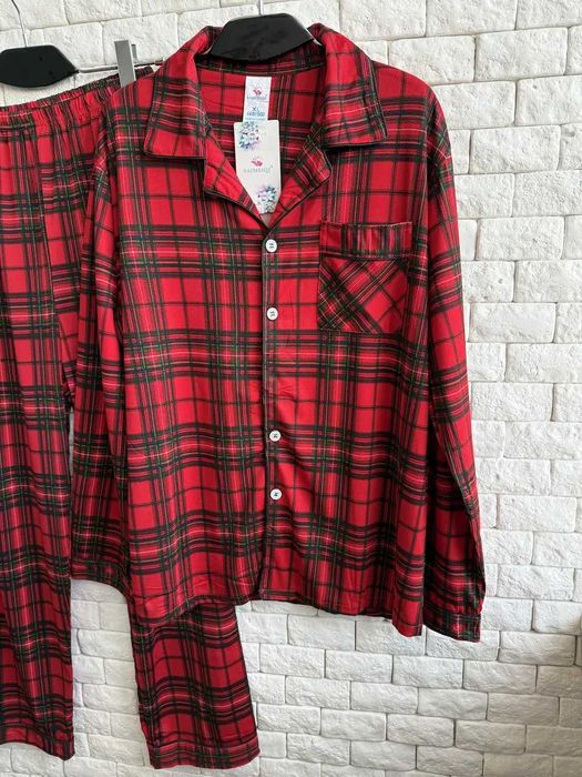 Мужская пижама в клетку.Чоловіча піжама в клітинку