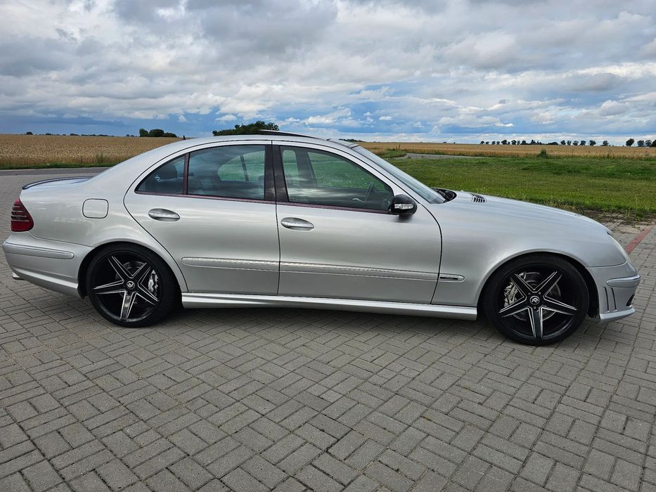 Mercedes-Benz Klasa E W211 E500 AMG Doinwestowany full opcja LPG