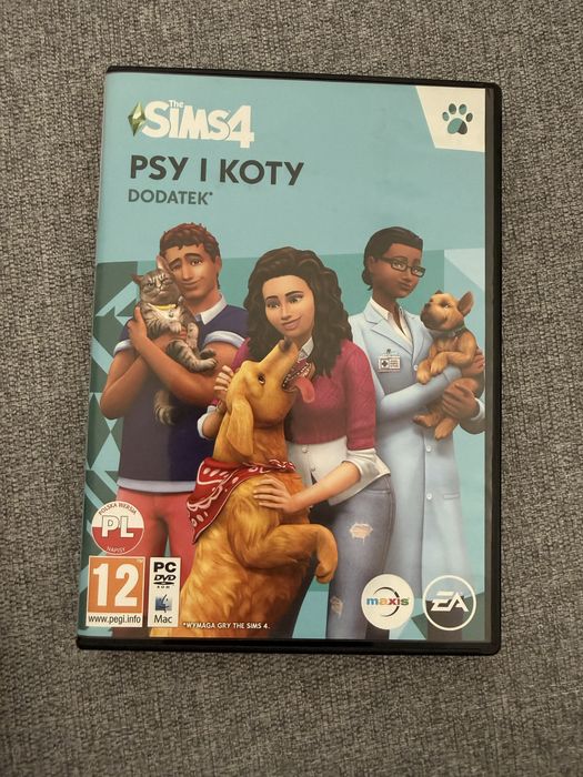 The sims 4 psy i koty dodatek PC