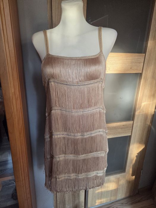 Hit wow Zara sukienka Boho sto procent wiskoza okazja cenowa  S M