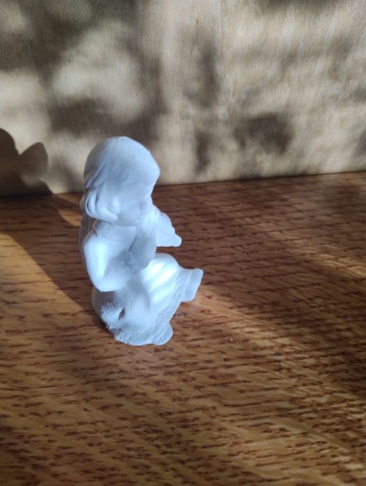 Aniołek figurka gipsowy do pomalowania prezent anioł