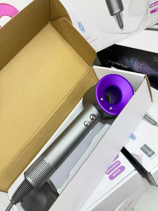 Фен Super Hair Dryer фіолетового кольору — стильна турбота про волосся