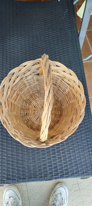 Cesta de verga muito antiga