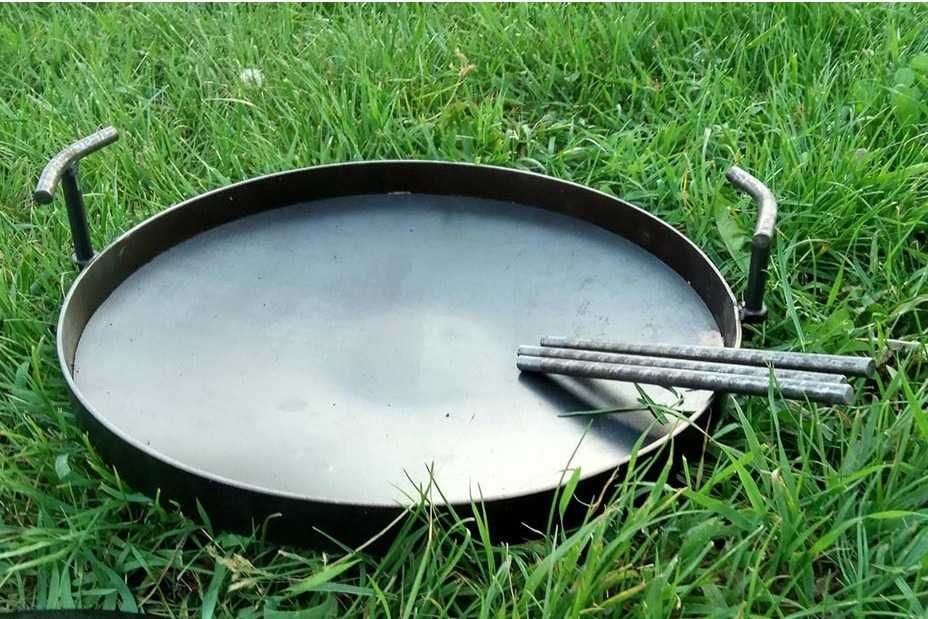 ‼️ Сковорода з диска борони с бортом, садж, сковорідка, пательня ‼️