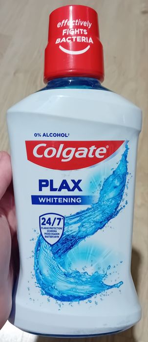 Colgate - płyn do płukania ust Plax Whitening, 500ml