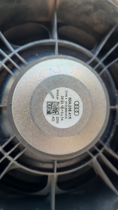 Динаміки колонки дверей AUDI Q5 80A FY 2017-2022 80A035411  80A035415