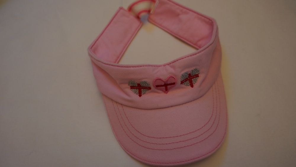 Czapka-daszek dla dziewczynki