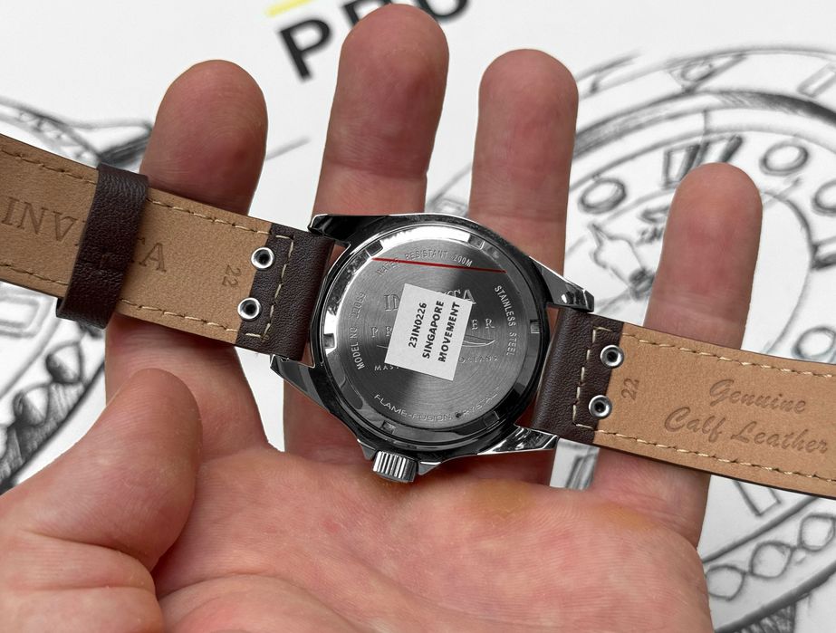 Чоловічий годинник Invicta Pro Diver 22069 43 мм 200 МТ дайверський
