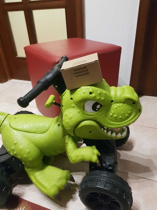 Quad dinossauro infantil novo com som
