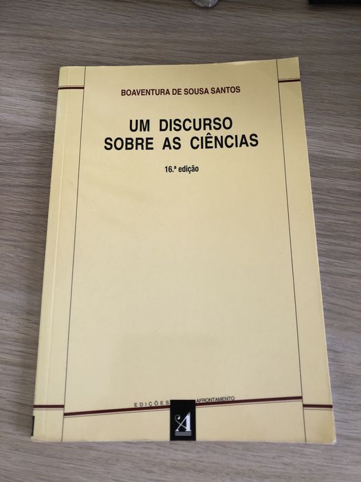 Um discurso sobre as ciências