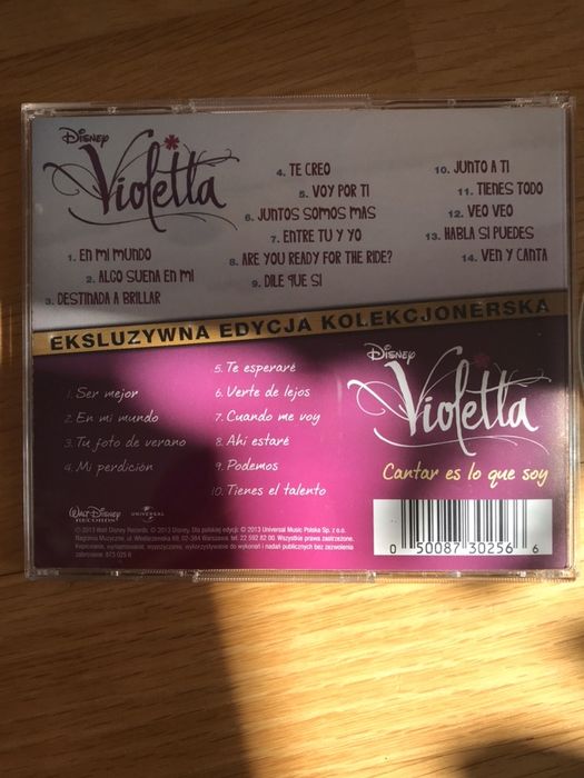 Płyty Violetta CDx2, wersja kolekcjonerska