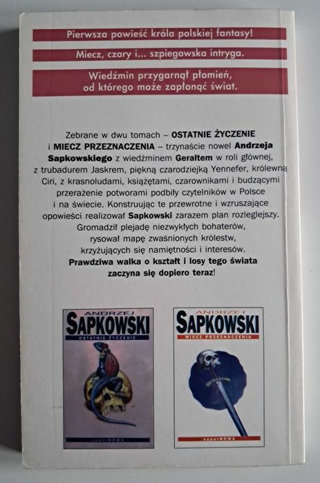 Krew elfów Andrzej Sapkowski