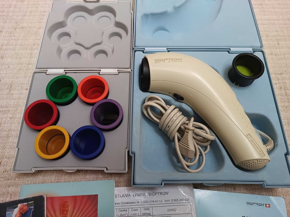 Lampa Bioptron Compact III Zepter kolory gwarancja