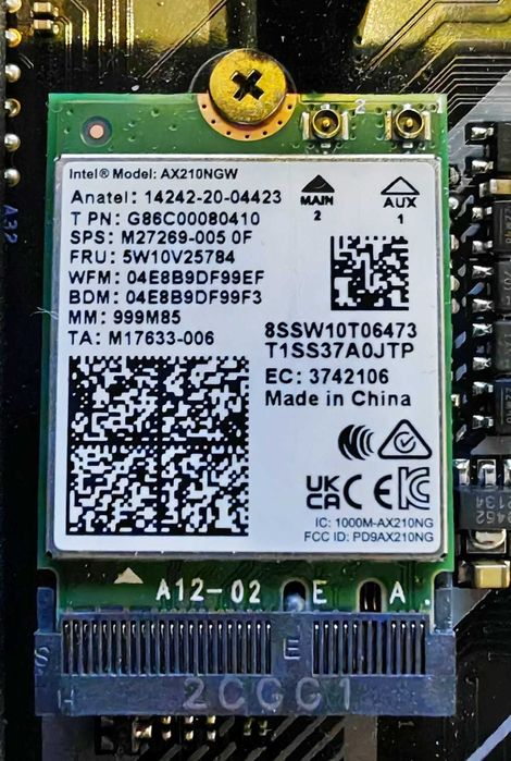 Asus TUF Gaming B550-PLUS ATX (AM4) + WiFI 6E