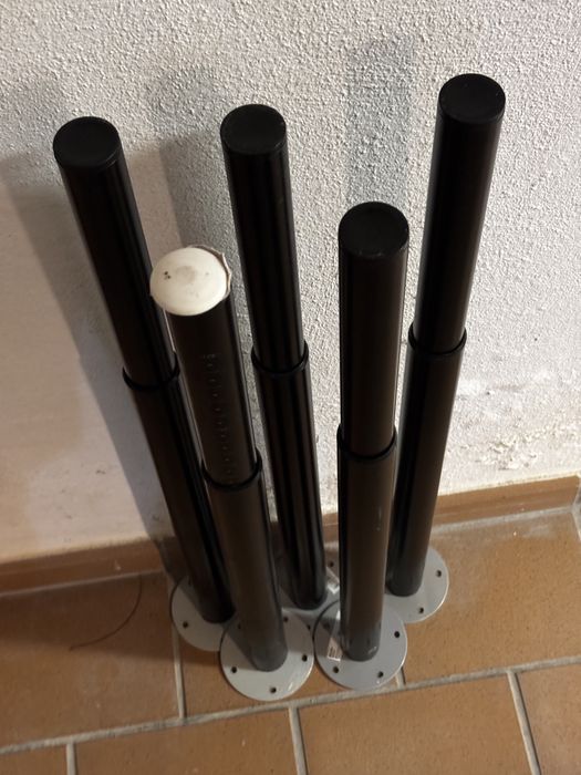 Pés / Perna regulavel para Mesa / Secretaria do Ikea OLOV
