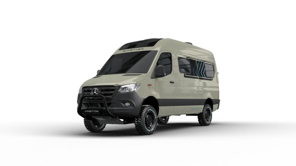 Burstner Habiton HMX 6.0 4x4 / OFF-ROAD / KAT. B / 4 OS. DO JAZDY!  Burstner Habiton HMX 6.0 4x4 OFF-ROAD KAT B 3,T 3 OS. DO JAZDY!