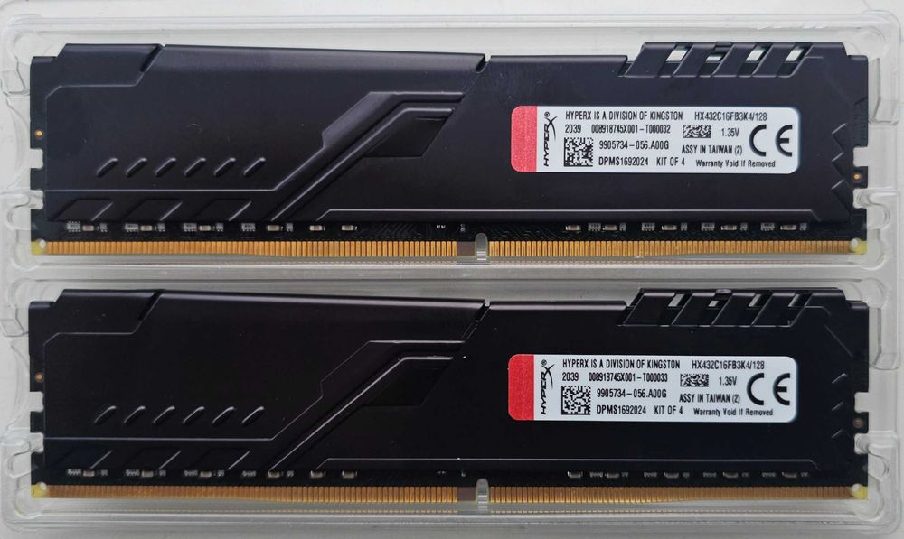 HyperX DDR4 64GB (2x32) 3200mhz