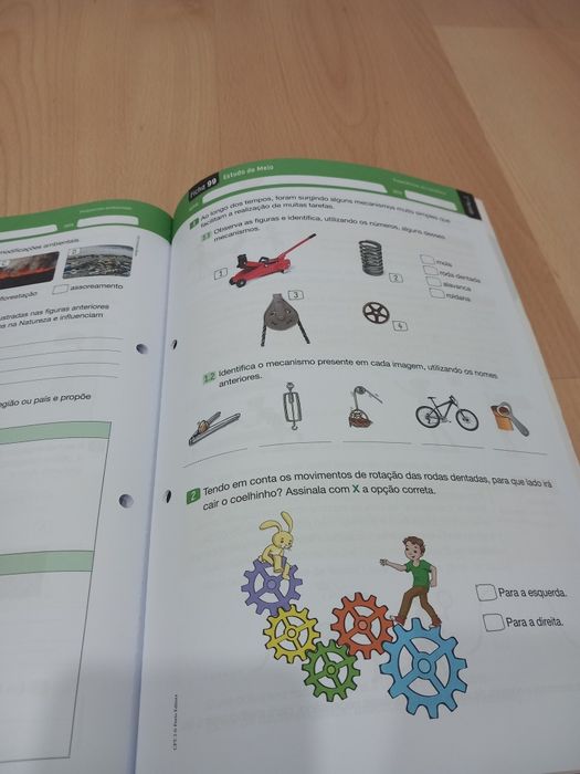 Livro de fichas de trabalho para o 3⁰ ano
