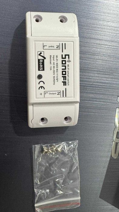 SONOFF - switch/interruptor inteligente wifi para domótica