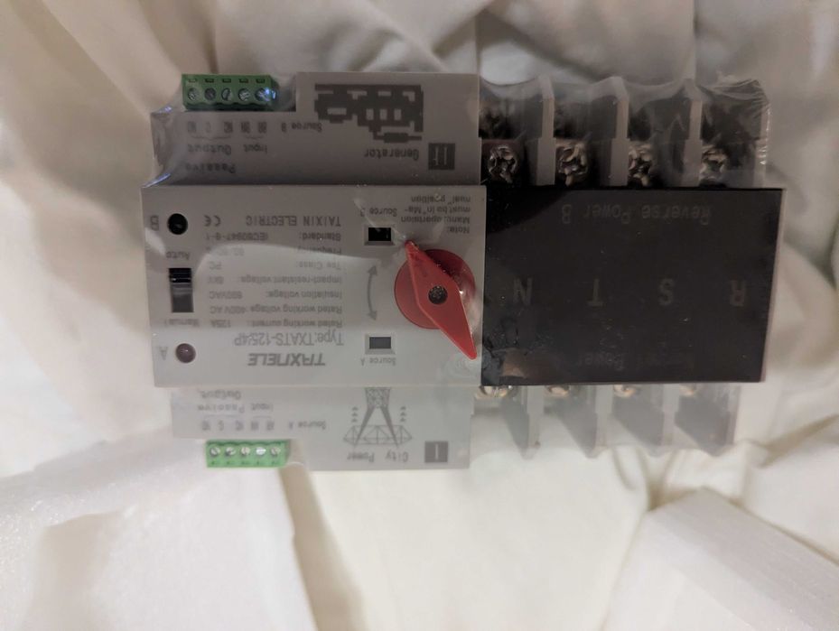 AВР 4Р 1-3 фази 125А TXATS-125/4P Taxnele, новий