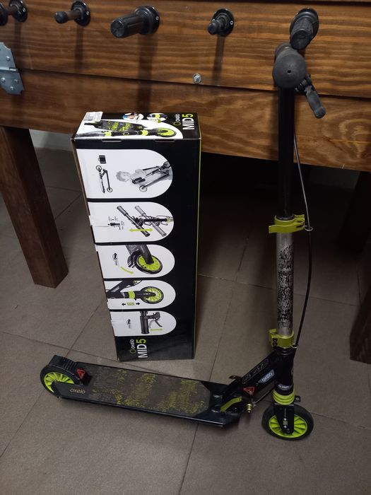 Trotinete com travão e suspensão OXELO  MID 5