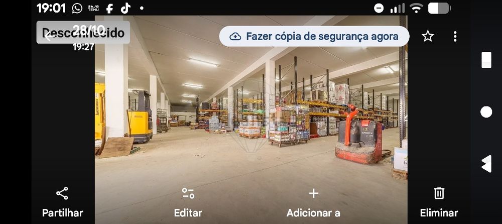 Alugo armazém com 800m2