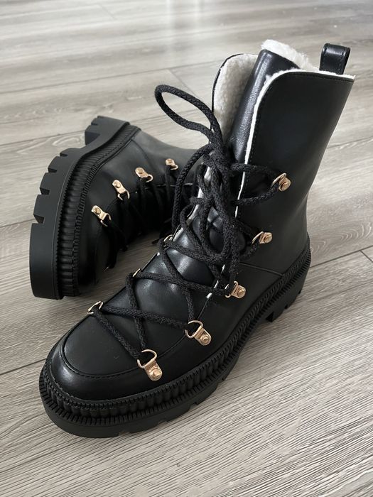 Trapery czarne zimowe