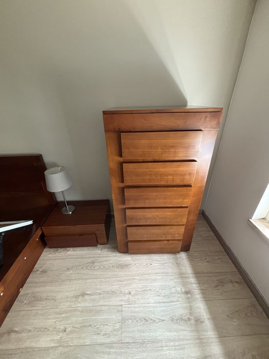 Vendo mobília de quarto de casal com cómoda