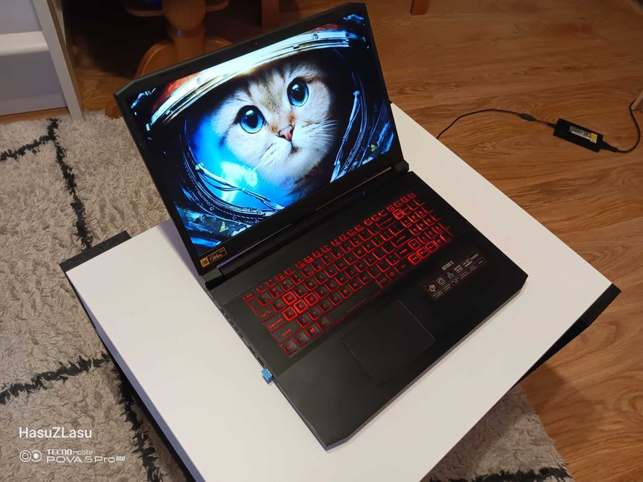 Laptop ACER Nitro 5 AN517 17.3" R5-5600H 16GB 512GB RTX3050Ti Stan BDB