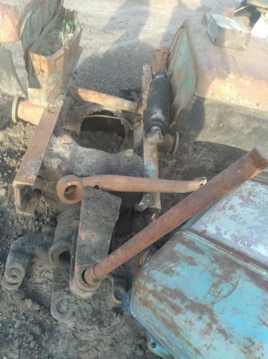 Кран на ХТЗ, т-150. Кранова установка. Підйомник