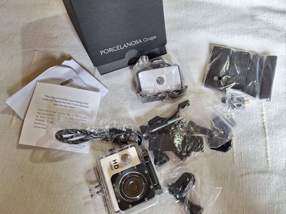 Câmara action cam 1080p