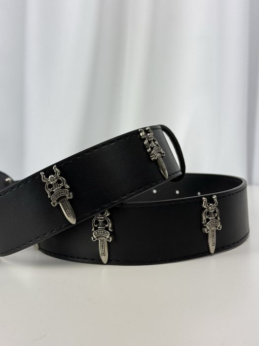 Ремінь Chrome Heart ремень хром хартс