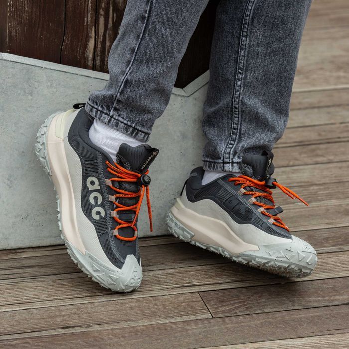 Кросівки Nike ACG Mountain Fly 2 Gore-Tex Grey-Beige premium | Кроссовки Найк чоловічі жіночі