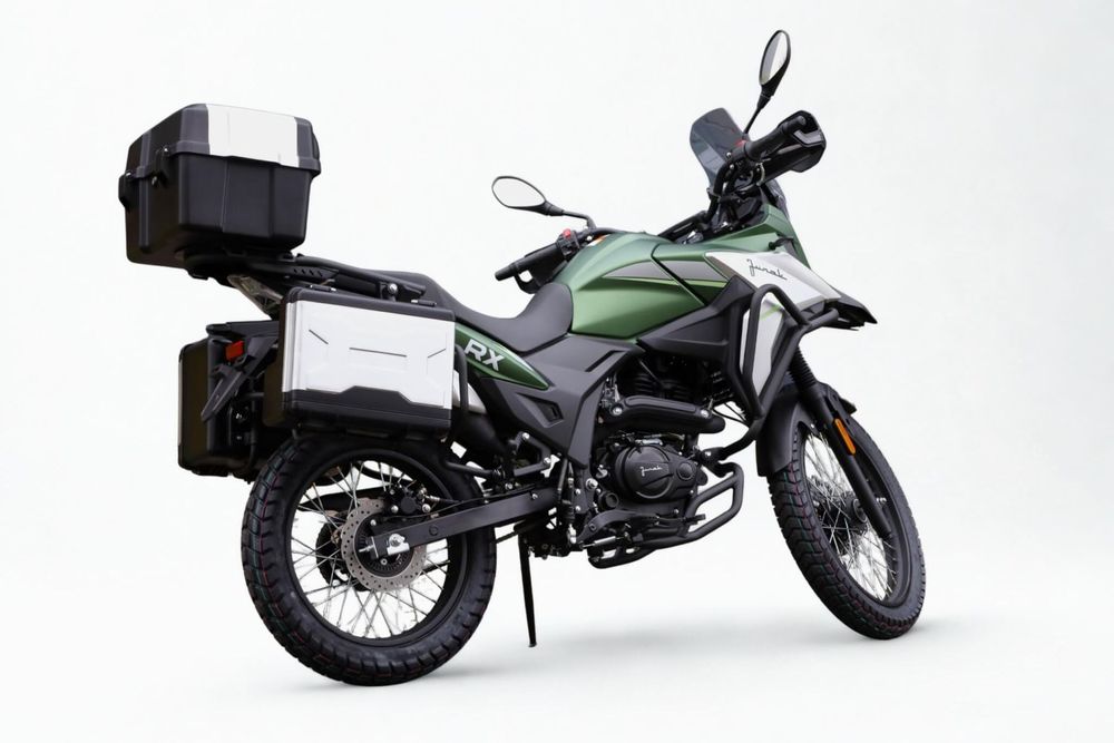 Junak  RX 125 z ABS, chłodzenie powietrzem i duży zbiornik, RATY, FV23%