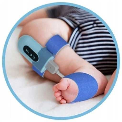 Pulsoksymetr Wellue Baby O2 niebieski